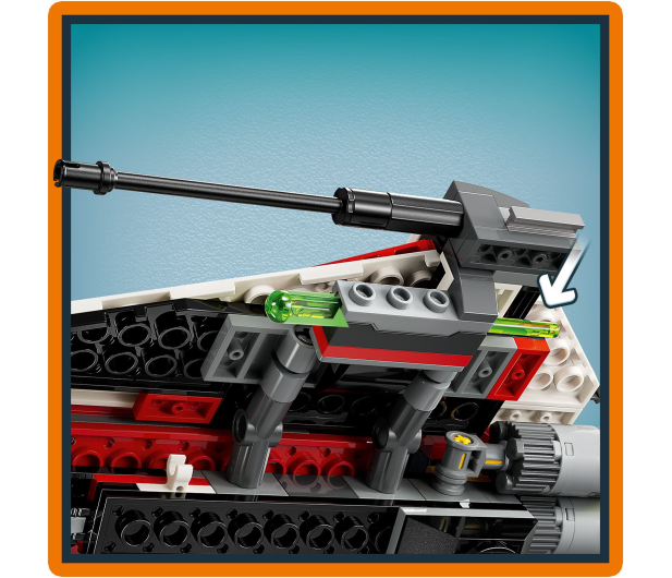 LEGO Star Wars 75388 Myśliwiec rycerza Jedi Boba - 1270070 - zdjęcie 10